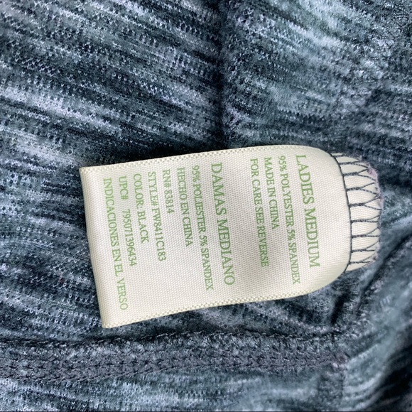 Tangerine Long Sleeve Hoodie Black And White - Picture 5 of 5